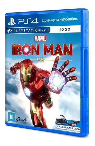 Marvels Iron Man Vr Ps4 Mídia Física Lacrado Jogo Do Ano