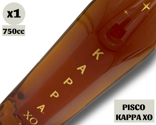 Imagen 1 de 5 de Pisco Kappa Xo Ultra Premium Envejecido En Barricas Cognac