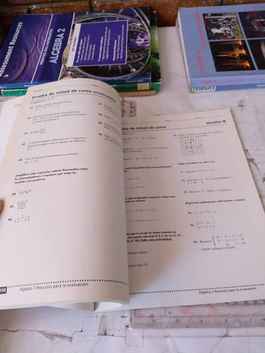 Recursos Para La Evaluación Álgebra 2 Prentice-hall (Usado)