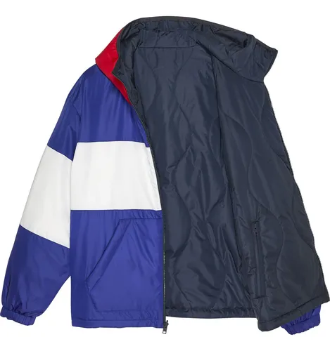 Chaqueta Azul Reversible Colorblock Para Hombre Tommy Hilfiger Tommy Jeans