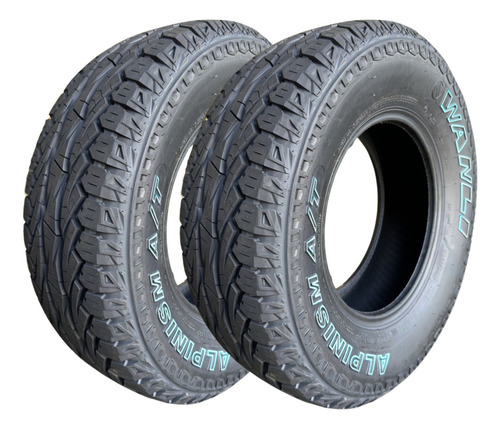 Kit 2 Pneu 205/65r15 94h Su006 A/t Owl Wanli Aro R15