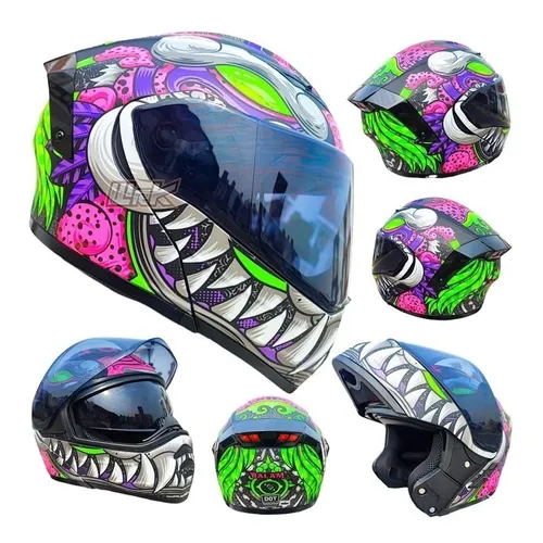 Casco para moto dot hotsell