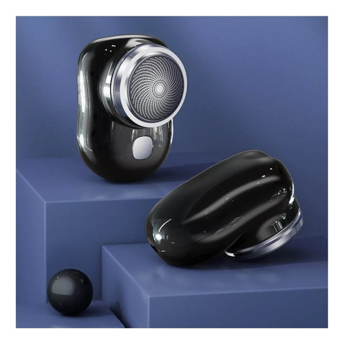 Barbeador Elétrico Masculino, Mini Barbeador Portátil He23
