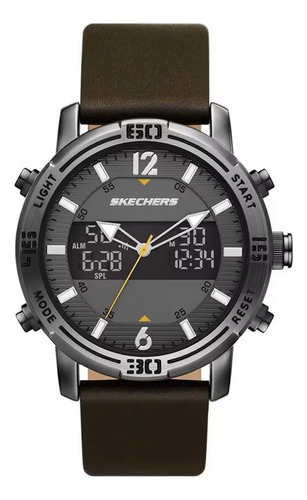 Reloj Para Hombre Skechers Skechers Sr5159 Café