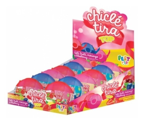 Chicle Tira Top C/12 Un