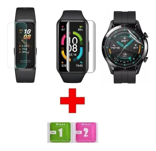 Kit 2 Laminas Hidrogel Huawei Band 6