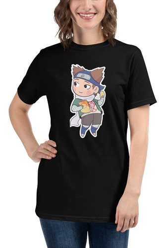 Playera Anime Naruto. Choji Gordito Chibi Kawai Sticker.