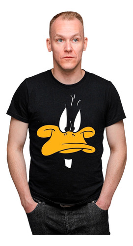 Remera Looney Tunes - Pato Lucas - 02 - Algodón 1ra Calidad