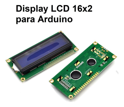 Módulo Pantalla Lcd 1602 16x2 I2c Fondo Azul