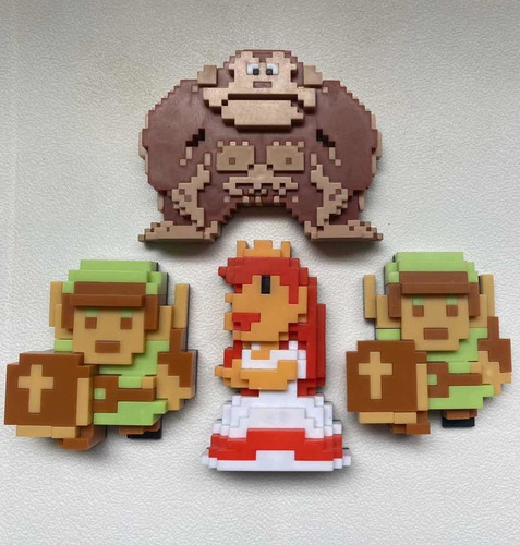 Figuras Nintendo Super Mario Bros Zelda Donkey Kong Pokemon