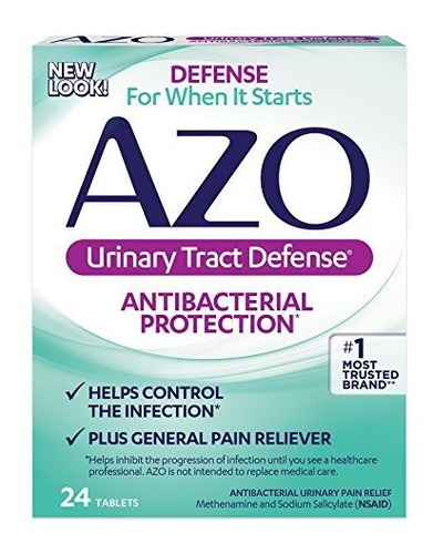 Azo Del Tracto Urinario Defensa Antibacterial Protección 24