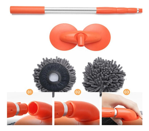 A Cepillo De Lavado De Coches Con Mango Largo, Kits De