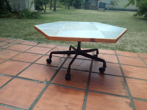 Mesa Ratona Giratoria Y Con Ruedas $4800