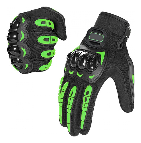 2x Guantes De Pantalla Táctil Completo Guantes De Verde Xl