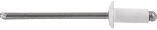 Rebite Alumínio Branco 4,0x16mm 416 Com 1000 Peças - Vonder