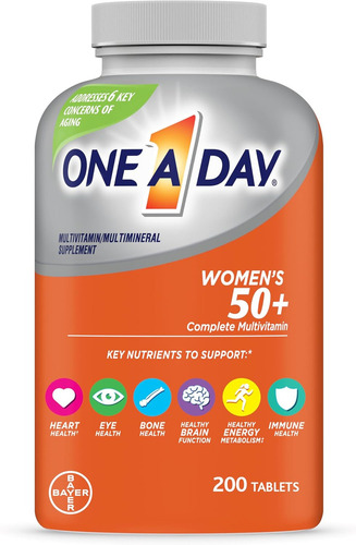 One A Day Mujer 50+ 200 Tabletas Sabor Sin Sabor