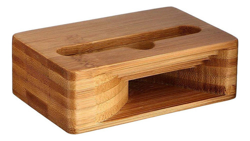 Soporte Para Teléfono Móvil Soporte De Bocina De Madera Par