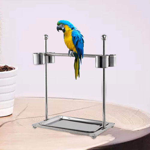 Suporte Pet Playstand Desktop Pássaro Suporte 49x38x70cm