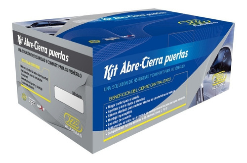 Imagen 1 de 7 de Kit Cierre Centralizado Auto X28 Renault 9 4 Puertas