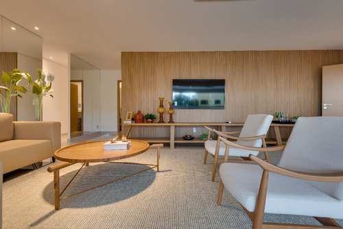 Imagem 4 de 15 de Apartamento 4 Suítes, 206 M² Mobiliado À Venda Na 204 Sul - Residência Opus 204 - 156