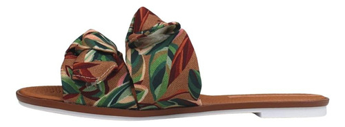 Chinelo Rasteira Feminina Slide Laço Moleca 5297.424