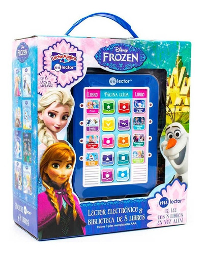 Colección Frozen Libros Interactivos Para Niños Un