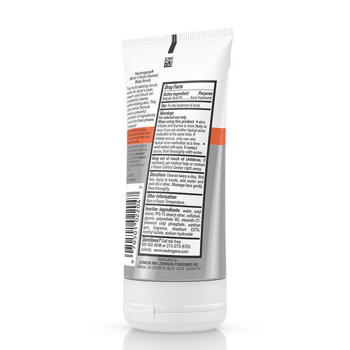 Neutrogena Todo-en-1 Control Del Acné Diaria Exfoliante Faci