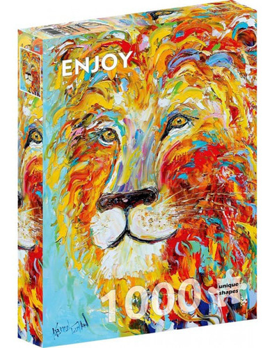 Rompecabezas Colorful Lion 1000pz Enjoy