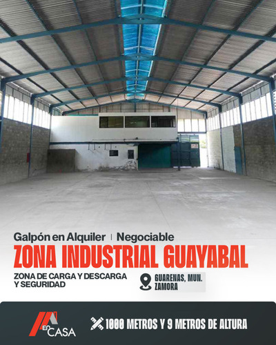 Galpon En Alquiler Zona Industrial Guayabal 1000mts2. Facil Acceso Autopista.