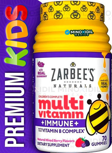 Zarbees Multivitaminico Niños Sistema Inmune