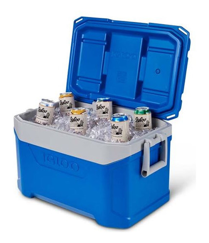 Cooler Latitude 47 Litros Azul Marino 63x37x38 Cms Igloo