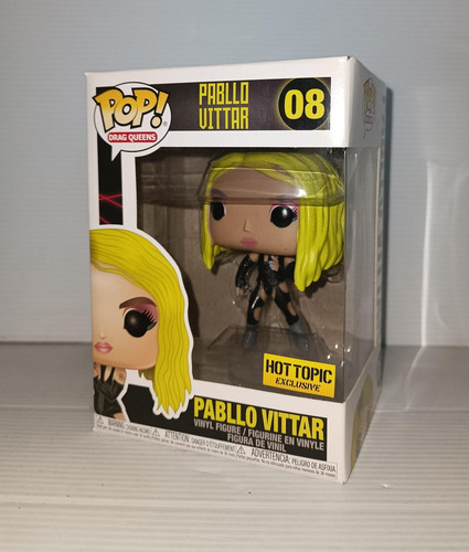 Funko Pop Pabllo Vittar 08 Hot Topic (Usado)