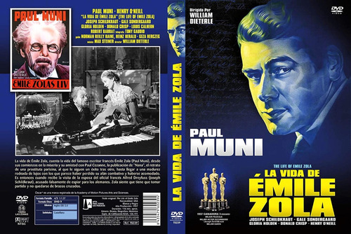 La Vida De Emilio Zola - Paul Muni - Dvd