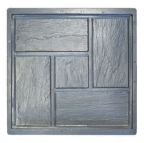 Comprar Moldes Para Piso, Baldosas, Mosaicos Laja Española Color Gris Oscuro