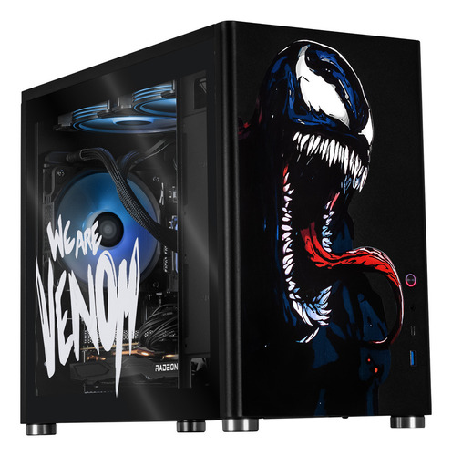 Xtreme Pc Gaming Amd Radeon Rx 7600 Ryzen 7 5700g 32gb Ssd 1tb Sistema Liquido Wifi Venom
