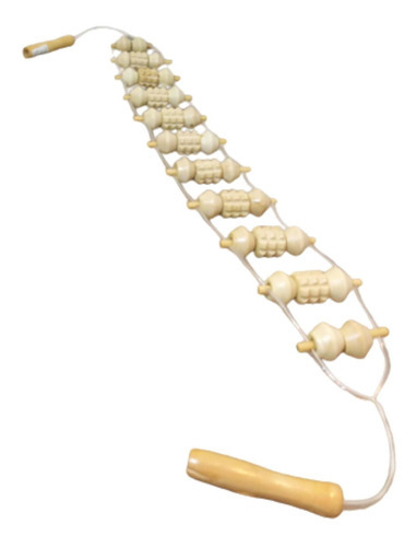 Masajeador manual de espalda de madera, relajante, para aliviar el dolor, color 93 cm