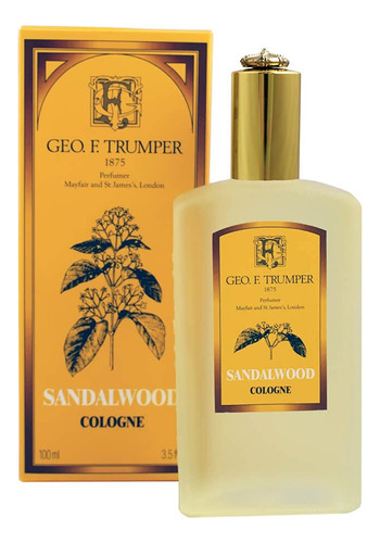 Geo F. Trumper Sandalwood Colonia - Botella Atomizador De Cr