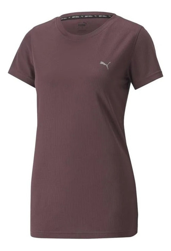 Camiseta Puma Mujer Performance Tee Vinotinto