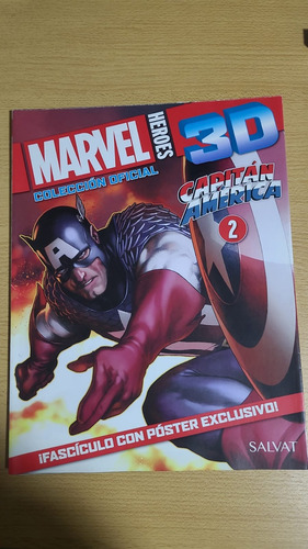 Figuras Marvel Heroes 3d Pack Deadpool/cap America/wolverine