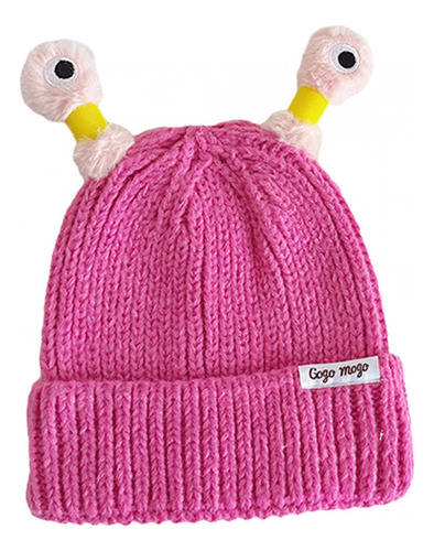 Gorro De Punto Divertido Pequeño Monstruo Para Adultos Y