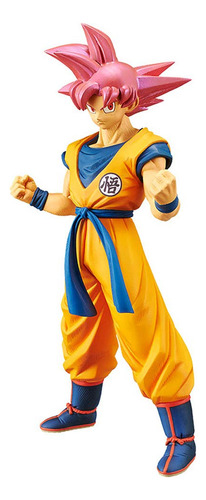 Goku Super Saiyan God Choukokubuyuuden Banpresto Bandai (Usado)