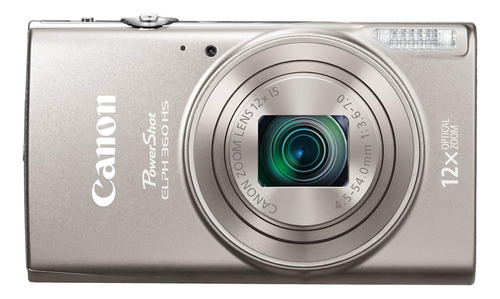 Canon Powershot Elph 360 Hs - Cámara Digital De 20.2 Mega .