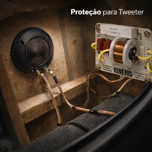 Divisor Frequência 1 Via Tweeter Nenis Df101hp 100w 4/8 Ohms