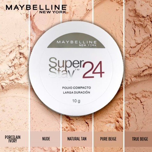 Maybelline Superstay 24h Polvo Compacto Tono Nude 10g