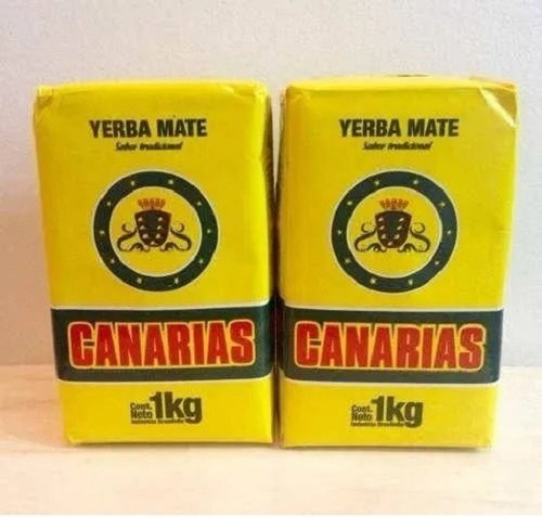 Venta De 2 Kilos De Yerba Mate Uruguaya Canarias Amarilla