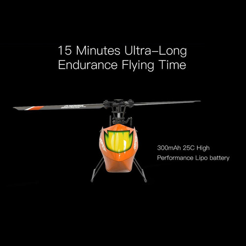 C129 4ch 6 Axis Flybarless Rc Helicóptero Con Control