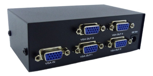 Splitter Vga Amplificado 4 Salidas Hasta 30 Metros