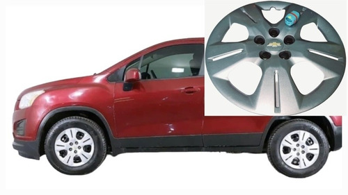 Kit 1 Tapón ( Polvera ) Para Rin Acero De Chevrolet Trax. (Usado)