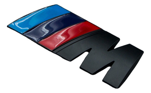 Insignia Emblema Compatible Bmw Baúl Negro Mate Motorsport