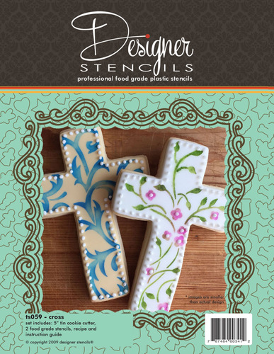 Cortador Galleta Plantilla Designer Stencils